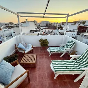 Old Town Charming Retreat With Sunny Terrace 马尔韦利亚